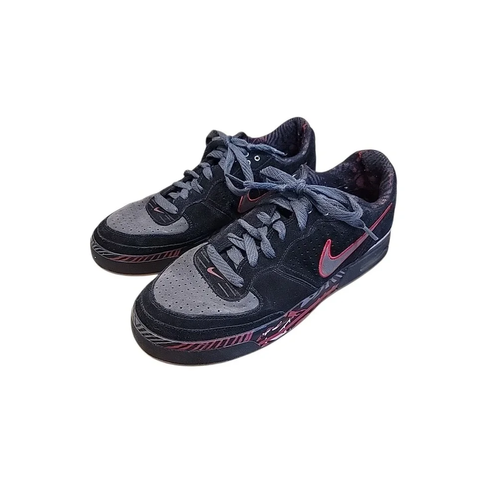Nike Air Captivate 314336-002 Men's Skate SB Suede Leather Shoes US Size 12